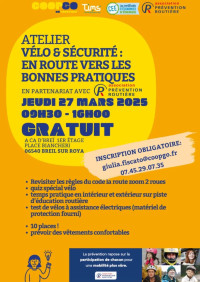 Atelier vélo& sécurité : en route pour les bonnes pratiques