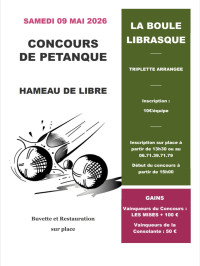 Concours de pétanque