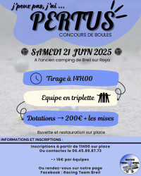 Concours de boules du Pertus