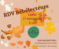RDV Bébélecteurs