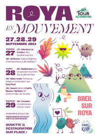  Roya en mouvement avec le Tour Alternatiba et Emmaüs Roya