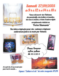 Expo vente "Les diamants de Roland"