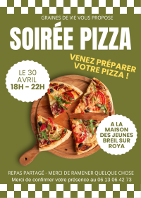 Soirée pizza à la maison des jeunes