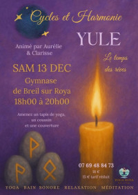 Atelier cycles et harmonie : Yule