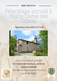 Pèlerinage à Notre Dame des Grâces