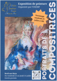 Exposition de peintures : Portraits de compositrices