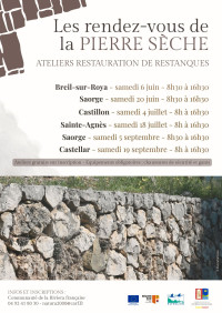 atelier murs en pierres sèches