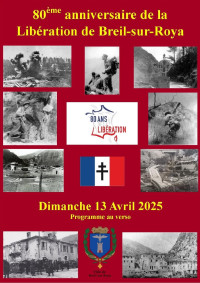 80ème anniversaire de la Libération de Breil sur Roya