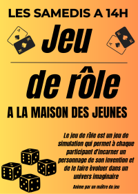 Jeu de rôle à la maison des Jeunes