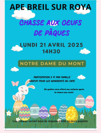 Chasse aux oeufs de Pâques
