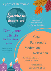 atelier "Cycles et Harmonie, Samhain"