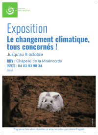 Exposition "Le changement climatique, tous concernés !