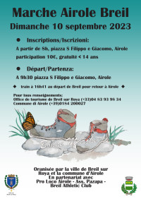 ANNULEE Marche Airole - Breil-sur-Roya