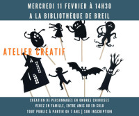 Atelier créatif théâtre d'ombres