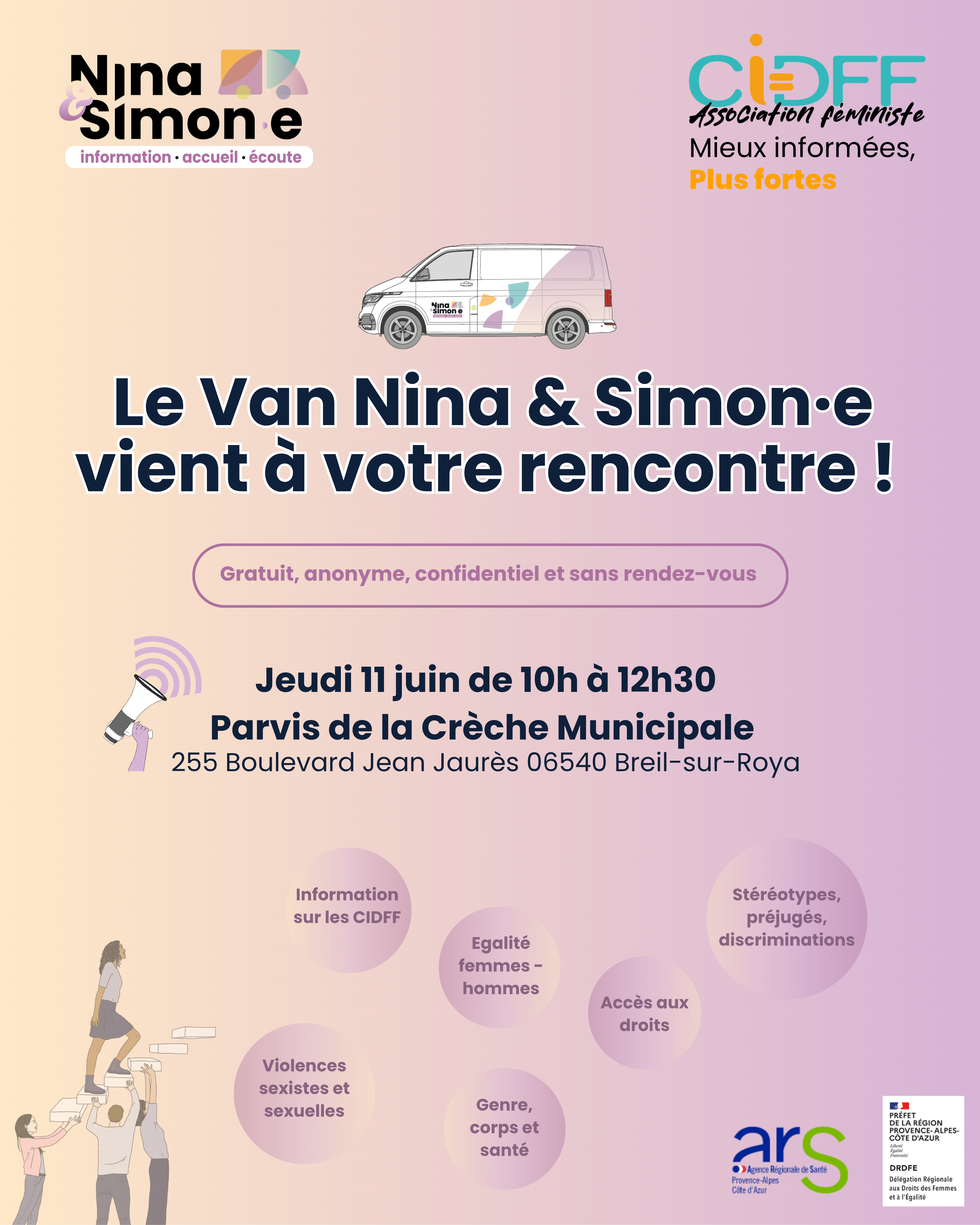 Affiche Van Stand Breil sur Roya 11062026