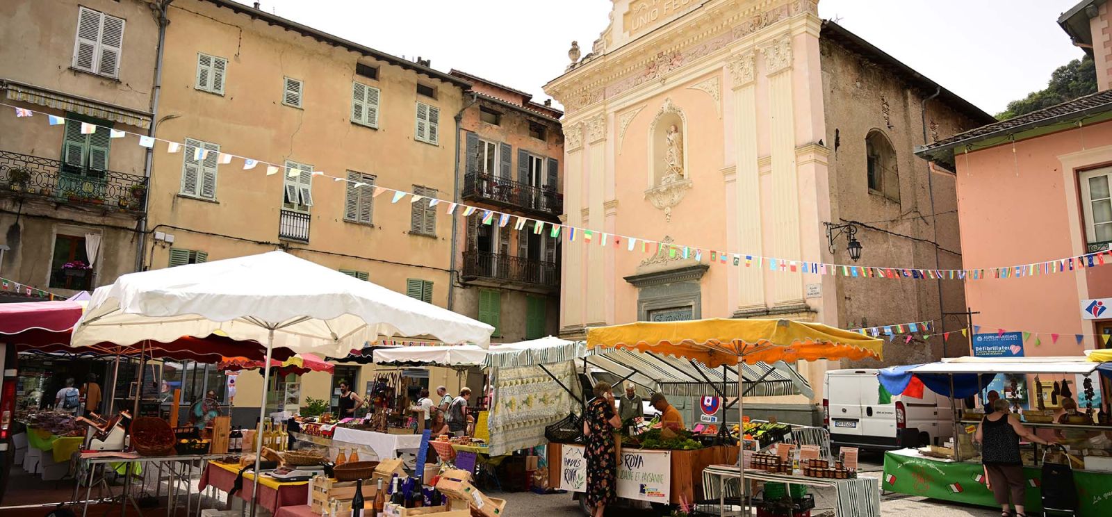 marché de la ville de breil sur roya